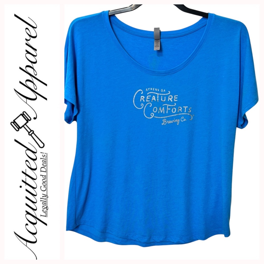 Next Level Apparel Creature Comfort Brewing Co. Athens Ga. Tee Shirt